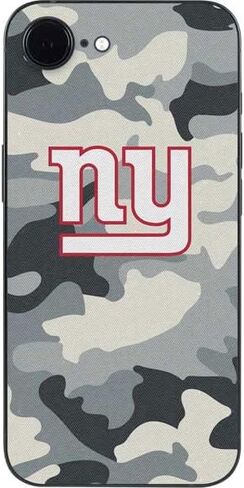Skinit Decal Phone Skin Compatible with iPhone 16e - Officially Licensed NFL New York Giants Design in Saudi Arabia