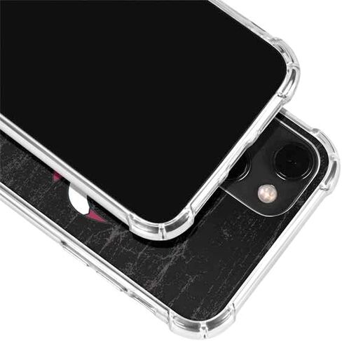 حافظة هاتف Skinit الشفافة متوافقة مع iPhone 14 - تصميم أسود مرخص رسميًا من NBA Chicago Bulls in Saudi Arabia