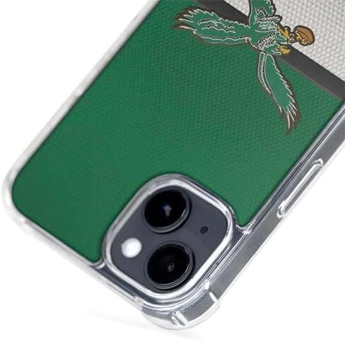 حافظة هاتف Skinit متوافقة مع MagSafe iPhone 15 Plus - تصميم كلاسيكي مرخص رسميًا من NFL Philadelphia Eagles in Saudi Arabia