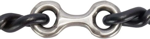 شنايدرز الملتوية سلك الكلب العظام الفولاذ المقاوم للصدأ Snaffle الحصان بت | قطعة فم من الحديد الحلو مقاس 5 بوصات | سيقان مقاس 6 بوصات | مفصل مزدوج للضغط المتساوي | يشجع اللعاب والاستجابة in Saudi Arabia