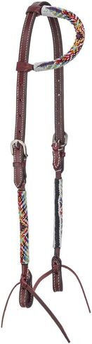 Tough 1 Royal King Beaded Single Ear Headstall Dallas in Saudi Arabia