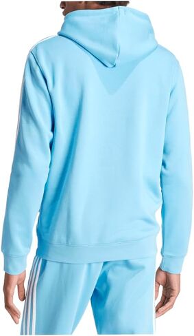 adidas Mens 3 Stripes Hoodie Casual Outerwear Casual - Blue - Size XL in Saudi Arabia