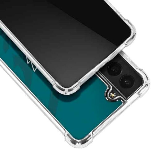 حافظة هاتف Skinit الشفافة متوافقة مع هاتف Galaxy S21 Plus 5G - تصميم شعار NFL Philadelphia Eagles Retro مرخص رسميًا in Saudi Arabia