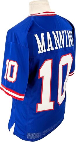 Eli Manning Jersey Blue New York | Unisex Adult Sizes S-5XL Unsigned Custom Sewn Stitched in Saudi Arabia