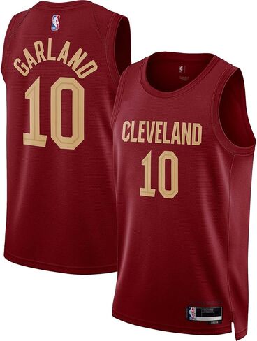 Darius Garland Cleveland Cavaliers NBA Boys Youth 8-20 Red Burgundy Icon Edition Swingman Jersey in Saudi Arabia