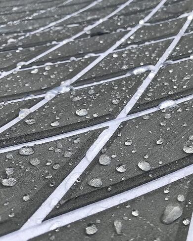 KXKZREN EVA رغوة قارب الأرضيات ورقة التزيين 6 مم سميكة الماس المضادة للانزلاق الأرضيات البحرية حصيرة ذاتية اللصق سطح السفينة لباس قارب يخت قارب RV تبريد قمم، 47.2 "× 94.5" / 27.6 "× 74.8" in Kuwait