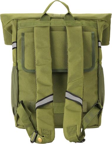 TOURBON Nylon Backpack Pannier Bike Rear Rack Bag Bicycle Saddlebag Cycling Accessories for Commuting Shopping Traveling in Saudi Arabia