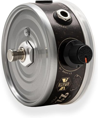 دواسة جيتار Beetronics Tuna Fuzz - دواسة تأثير جيتار Fuzz مستوحاة من الطراز العتيق مع تصميم علبة التونة الأيقونية وTunabee PCB - دواسة موالف جيتار واحدة للتحكم في مستوى الصوت لعازفي الجيتار المبدعين in Kuwait