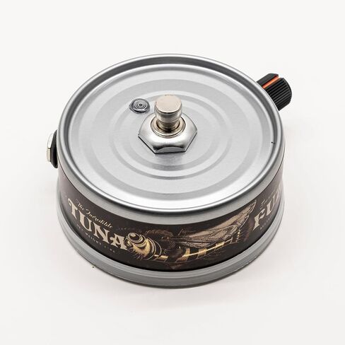 دواسة جيتار Beetronics Tuna Fuzz - دواسة تأثير جيتار Fuzz مستوحاة من الطراز العتيق مع تصميم علبة التونة الأيقونية وTunabee PCB - دواسة موالف جيتار واحدة للتحكم في مستوى الصوت لعازفي الجيتار المبدعين in Kuwait