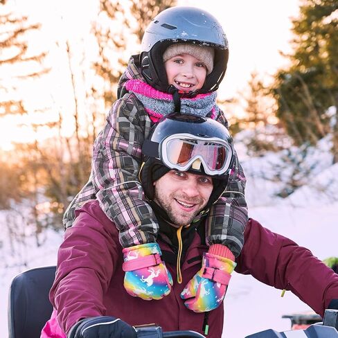 Kids Ski Gloves Waterproof Winter Snow Snowboarding Gloves Non Slip Windproof Sport Mittens for Boys Girls Youth Sledding Riding Driving Hiking in Saudi Arabia