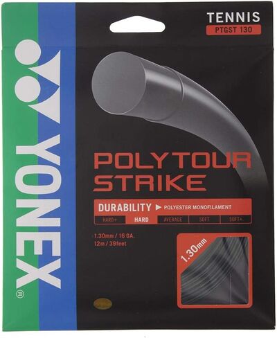 YONEX Poly Tour Strike Tennis String Black in Saudi Arabia