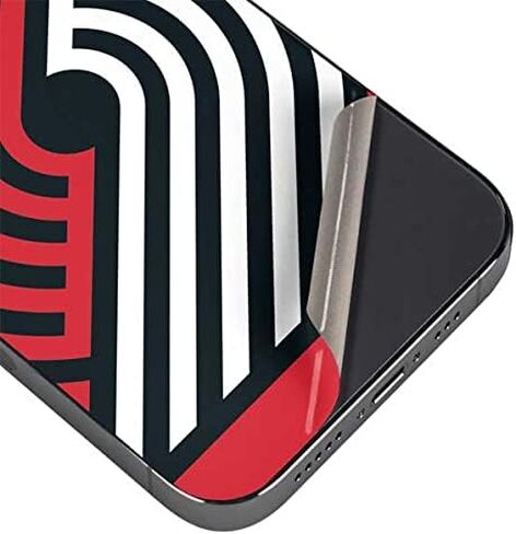 Skinit Phone Decal Skin Compatible with iPhone 13 Pro Max - Officially Licensed NBA Portland Trail Blazers Large Logo Design in Saudi Arabia