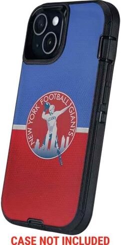 غلاف هاتف Skinit متوافق مع OtterBox Defender iPhone 13 - تصميم كلاسيكي مرخص رسميًا من NFL New York Giants in Saudi Arabia