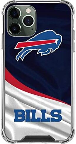 حافظة هاتف Skinit الشفافة متوافقة مع iPhone 12 Pro Max - تصميم NFL Buffalo Bills المرخص رسميًا in Saudi Arabia