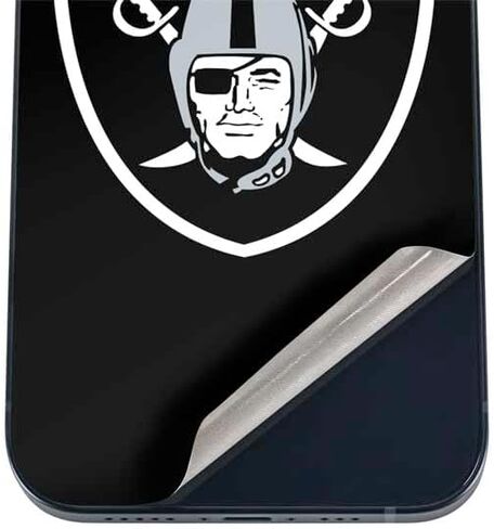 Skinit Decal Phone Skin Compatible with iPhone 17 Pro Max - Officially Licensed NFL Las Vegas Raiders Design in Saudi Arabia
