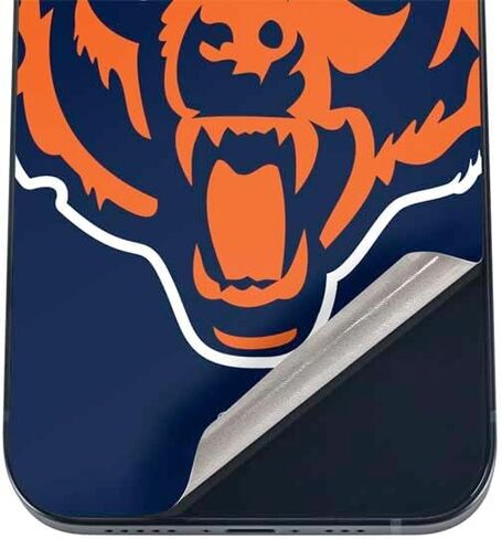 Skinit Decal Phone Skin Compatible with iPhone 17 - Officially Licensed NFL Chicago Bears Double Vision Design in Saudi Arabia