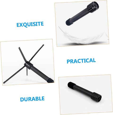 Vaguelly Flute Stand Portable Clarinet Holder for Home Display Space-saving Design Music Accessory for Flute Collectors and Retail Stores in Saudi Arabia