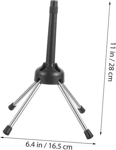 حامل حامل الكلارينيت من HANABASS، حامل مزمار وفلوت محمول لآلات النفخ، تصميم متين مع قاعدة لباد واقية من أجل الثبات والاستخدام على المدى الطويل in Kuwait