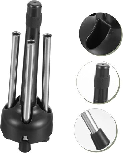 حامل حامل الكلارينيت من HANABASS، حامل مزمار وفلوت محمول لآلات النفخ، تصميم متين مع قاعدة لباد واقية من أجل الثبات والاستخدام على المدى الطويل in Kuwait