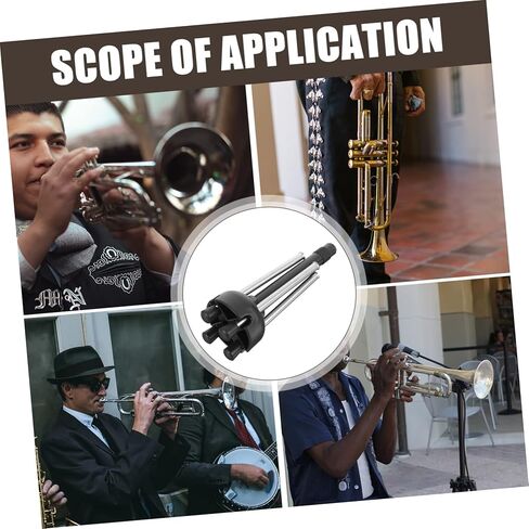 حامل حامل الكلارينيت من HANABASS، حامل مزمار وفلوت محمول لآلات النفخ، تصميم متين مع قاعدة لباد واقية من أجل الثبات والاستخدام على المدى الطويل in Kuwait