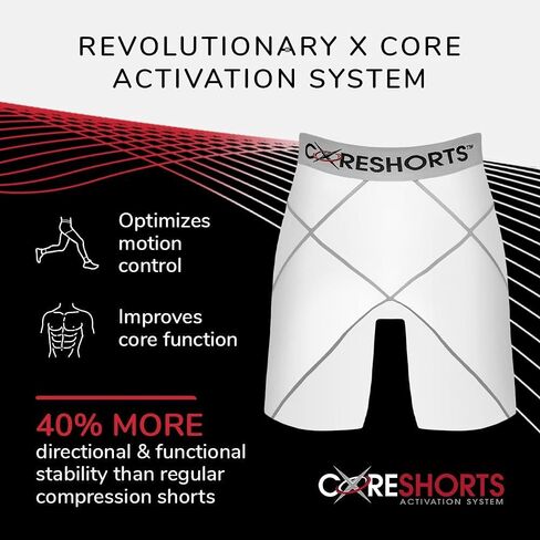 شورت ضغط Coreshorts PRO 1.0 للرجال والنساء | رياضة قصيرة in Kuwait