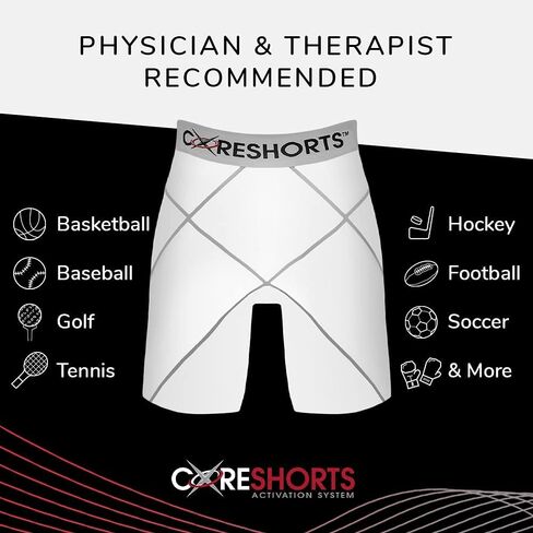 شورت ضغط Coreshorts PRO 1.0 للرجال والنساء | رياضة قصيرة in Kuwait