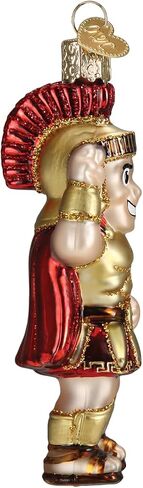Old World Christmas USC Tommy Trojan Glass Blown Ornament for Christmas Tree, Handcrafted Holiday Decoration, University Collection in Saudi Arabia