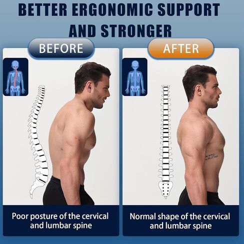 Posture Corrector for Men and Women, Adjustable Back Brace for Back, Neck and Shoulder Pain Relief, Back Support for Scoliosis, Hunchback, Hump, Thoracic, Spine Corrector in Saudi Arabia