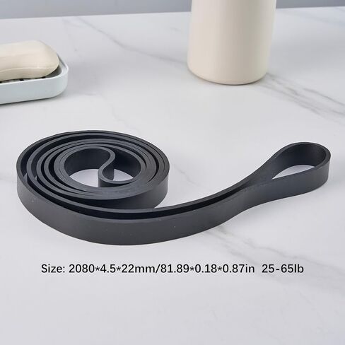1PC Resistance Band for Pull Ups - Black Exercise Band (25-65LB) in Saudi Arabia
