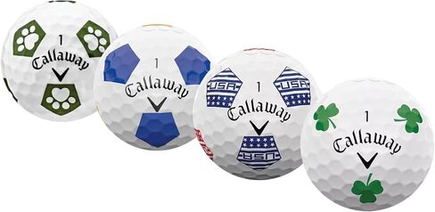 المستخدمة والمعاد تدويرها لـ Callaway Mix Near Mint 4A (أبيض) (24 و48) تتضمن حقيبة شبكية لكرات الجولف in Kuwait