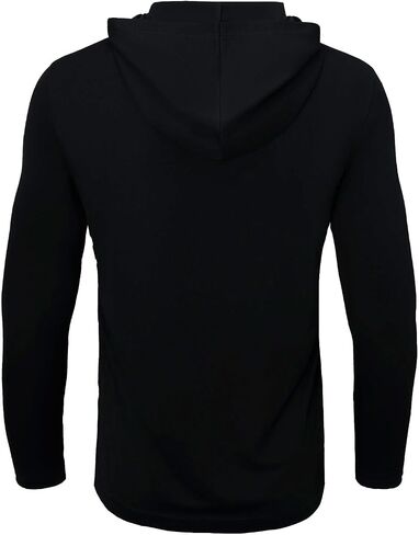 Men’s Long Sleeve Workout Hoodie UV Sun Protection Quick-Dry Shirt Breathable Athletic Shirts Activewear Daily Wear in Saudi Arabia