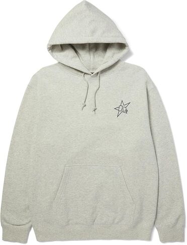 HUF H Star Logo P/O هوديي | بلوفر مريح بغطاء للرأس للرجال، سويت شيرت متين وأنيق للملابس الكاجوال وملابس الشارع in Kuwait