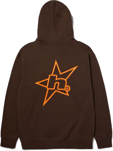 HUF H Star Logo P/O Hoodie | Comfortable Pullover Hoodie for Men, Durable & Stylish Sweatshirt for Casual Wear & Streetwear in Saudi Arabia