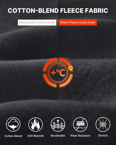G4Free Flurrylux قطن صوف مبطن للركض للنساء مرونة الخصر فرك Sweatpants مدبب الساق السراويل الترنك in Kuwait