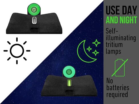 مشاهد سلسلة XS Sights DXT2 PRO متوافقة مع Glock Gen 1-5 بما في ذلك نماذج MOS in Kuwait