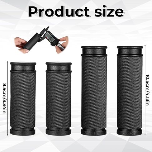 4 قطع مقابض مقود الدراجة غير قابلة للانزلاق من المطاط الناعم مقابض مقابض بديلة للدراجة قبضة مقود الدراجة القصيرة مقبض مقود الدراجة يلتف شريط المقود للجبال MTB BMX يد ناعمة مريحة in Kuwait