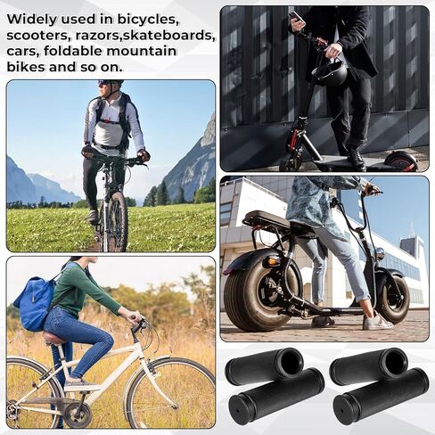 4 قطع مقابض مقود الدراجة غير قابلة للانزلاق من المطاط الناعم مقابض مقابض بديلة للدراجة قبضة مقود الدراجة القصيرة مقبض مقود الدراجة يلتف شريط المقود للجبال MTB BMX يد ناعمة مريحة in Kuwait