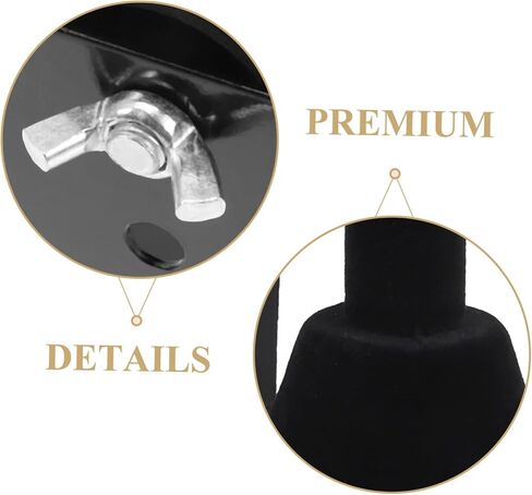 Vaguelly Iron Plastic Flute Saxophone Holder Rack Saxophone Bracket Flute Music Holder for Home Supplies in Saudi Arabia