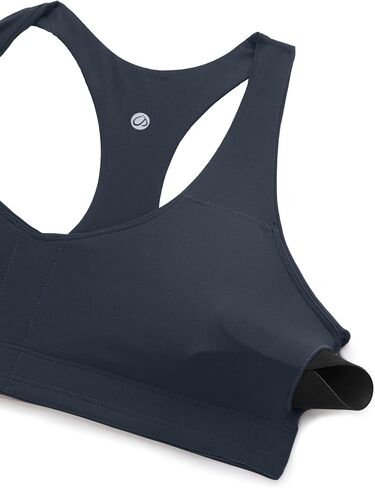 حمالات صدر رياضية من CRZ YOGA Butterluxe Racerback للنساء - رقبة على شكل حرف V داعمة ومبطنة لاسلكية لليوجا الرياضية in Kuwait