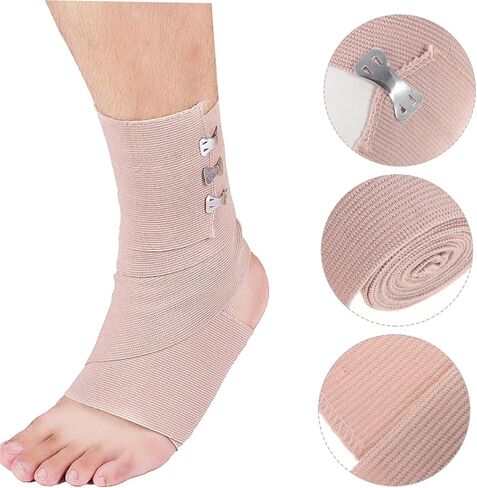 4pcs Sports Knee Pad Straps Leg Wrap Elastic Bandage for Weightlifting in Saudi Arabia