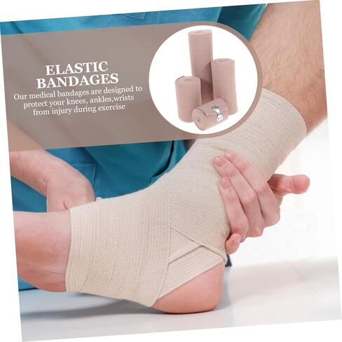 4pcs Sports Knee Pad Straps Leg Wrap Elastic Bandage for Weightlifting in Saudi Arabia