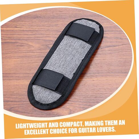 Detachable Guitar Strap Shoulder Pad Comfortable Breathable Cushion for Guitar Straps Backpack and Camera Bag Cloth Material with Thickened Padding in Saudi Arabia