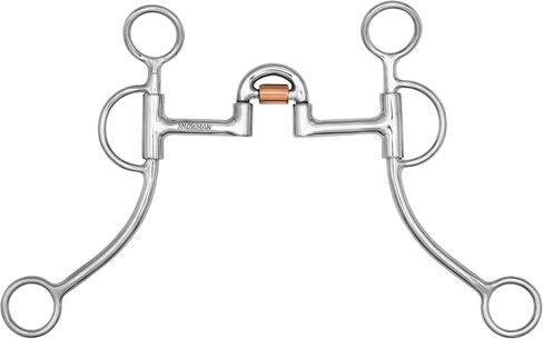 Showman Argentine Correction Copper Roller Port Bit in Saudi Arabia