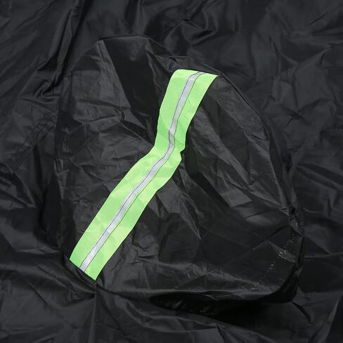 Universal Black Car Cover, Waterproof, Windproof, Dustproof, Protective, Ideal for Trucks & Off Road Vehicles, with Added Reflective Strips (YL) in Saudi Arabia