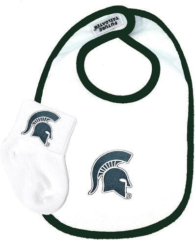 Michigan State Spartans Baby Bib and Socks Set in Saudi Arabia