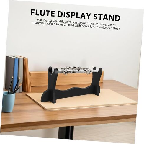 ibasenice Flute Display Stand Multi-functional Desktop Holder for Organizing and Showcasing Flutes Compact Design for Use Space-saving Musical Instrument Storage in Saudi Arabia