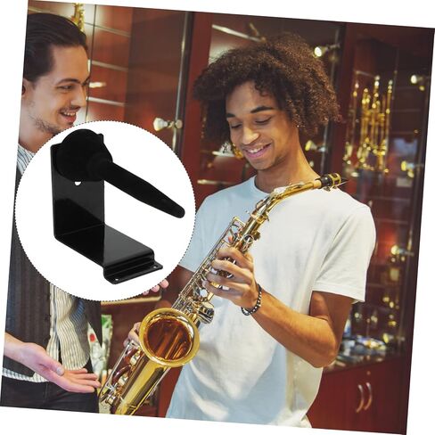 Saxophone Wall Holder Multi-function Flute Stand Rust-proof Metal Easy Installation for Home and in Saudi Arabia