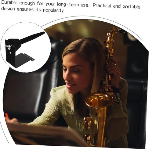 Saxophone Wall Holder Multi-function Flute Stand Rust-proof Metal Easy Installation for Home and in Saudi Arabia