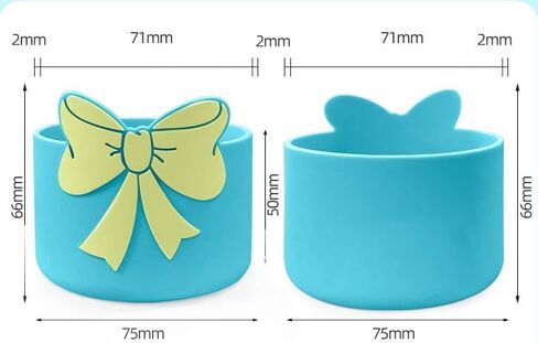 غطاء حماية من السيليكون على شكل فيونكة 7.5 سم لستانلي 12-40 أونصة، غطاء للزجاجة مضاد للانزلاق in Kuwait