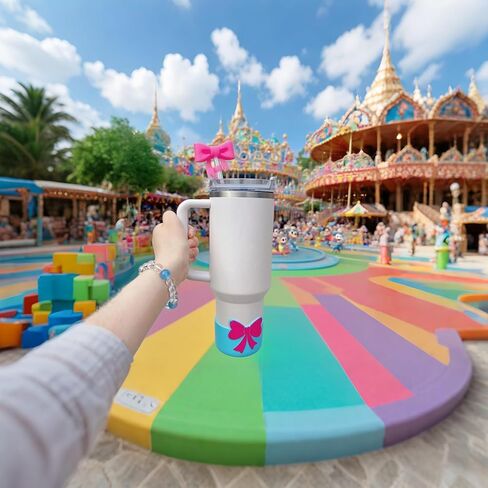 غطاء حماية من السيليكون على شكل فيونكة 7.5 سم لستانلي 12-40 أونصة، غطاء للزجاجة مضاد للانزلاق in Kuwait